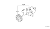 Diagram for Nissan A/C Compressor - 92600-1HC2B