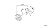 Diagram for Nissan Versa A/C Clutch - 92660-1KA4B