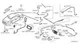 Diagram for Nissan Antenna Cable - 28242-3AN0B