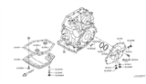 Diagram for 2013 Nissan Versa Transfer Case Cover - 31394-3MX4A