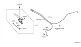 Diagram for 2017 Nissan Versa Parking Brake Cable - 36530-3BA0A