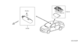 Diagram for Nissan Versa Dome Light - 26430-BC40B