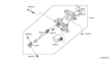 Diagram for 2015 Nissan Versa Steering Column - 48810-9KF0A