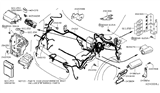 Diagram for 2013 Nissan Versa Relay Block - 24384-1HA0A