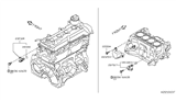 Diagram for 2017 Nissan Versa Camshaft Position Sensor - 23731-ED02C