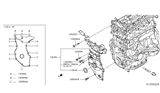 Diagram for 2017 Nissan Versa Timing Cover - 13500-3HC0A