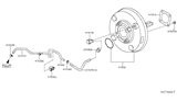 Diagram for Nissan Brake Booster - D7210-3BA0A