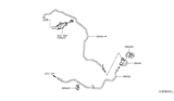 Diagram for 2014 Nissan Versa Note Hydraulic Hose - 30850-1HM4A