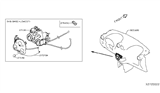 Diagram for 2013 Nissan Versa Blower Control Switches - 27510-3AN0A