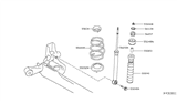 Diagram for 2017 Nissan Versa Note Bump Stop - 55240-1HJ0B