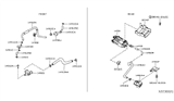 Diagram for Nissan Versa Canister Purge Valve - 14935-JF00C