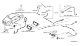 Diagram for Nissan Versa Antenna Cable - 28241-9EK0A