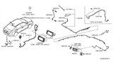 Diagram for 2018 Nissan Versa Antenna Cable - 28241-9EK0A