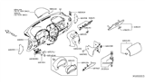 Diagram for Nissan Cigarette Lighter - 25331-2Y90B