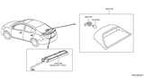 Diagram for Nissan Light Socket - 26260-JX00A