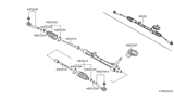 Diagram for 2017 Nissan Versa Tie Rod End - D8520-1HK0A