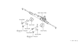 Diagram for 1999 Nissan Altima Rack & Pinion Bushing - 48376-2B000