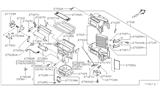 Diagram for 1993 Nissan Stanza Blend Door Actuator - 27731-1E400