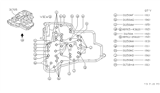 Diagram for 1996 Nissan Altima Valve Body - 31705-80X65