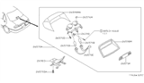 Diagram for 1995 Nissan Sentra Light Socket - 26261-89911