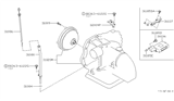 Diagram for 1995 Nissan Stanza Transmission Assembly - 31020-80X05