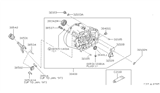 Diagram for Nissan Maxima Clutch Fork - 30531-03E11