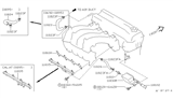 Diagram for 1994 Nissan Altima PCV Hose - 11826-2B500