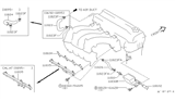 Diagram for 1994 Nissan Stanza PCV Hose - 11826-2B500