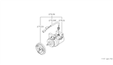 Diagram for Nissan Stanza A/C Compressor - 92600-1E412