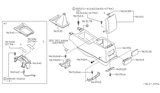 Diagram for Nissan 200SX Shift Indicator - 96940-9B000