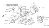 Diagram for 1993 Nissan Stanza Crankshaft Pulley - 12303-30R10