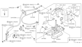 Diagram for Nissan Stanza Automatic Transmission Shifter - 34901-1E560