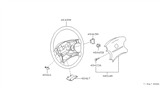 Diagram for 1996 Nissan Stanza Steering Wheel - 48430-1E705