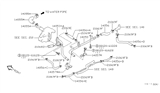 Diagram for 2000 Nissan Altima Cooling Hose - 14055-2B500