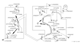 Diagram for 1997 Nissan Stanza Power Steering Hose - 49725-2B020