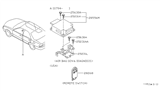 Diagram for 1997 Nissan Altima Air Bag Control Module - 28556-5B825