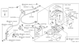 Diagram for Nissan Stanza Automatic Transmission Shifter - 34901-9B000