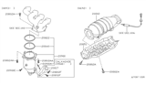 Diagram for 1996 Nissan Altima Catalytic Converter - B0800-5E500