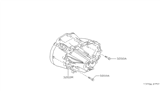 Diagram for 1993 Nissan Altima Transmission Assembly - 32010-1E504