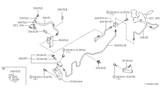 Diagram for 1993 Nissan Altima Hydraulic Hose - 30850-1E410