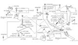 Diagram for Nissan Stanza Power Steering Hose - 49717-2B000