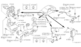 Diagram for 1994 Nissan Stanza ABS Control Module - 47600-2B000