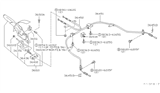 Diagram for 1992 Nissan Sentra Parking Brake Cable - 36402-50J10