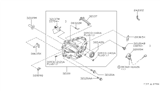 Diagram for 1999 Nissan Maxima Automatic Transmission Shift Position Sensor Switch - 32005-17E11