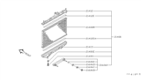 Diagram for 1996 Nissan Altima Radiator - 21410-1E400