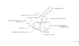 Diagram for 1995 Nissan Stanza Drive Belt - 11920-1E400