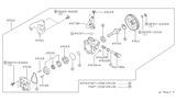 Diagram for 1994 Nissan Stanza Power Steering Pump - 49110-2B000