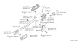 Diagram for 1993 Nissan Altima Door Lock Actuator - 82552-79905