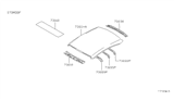 Diagram for 1995 Nissan Altima Hood Hinge - 73231-0E730