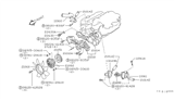 Diagram for 1997 Nissan Hardbody Pickup (D21U) Coolant Temperature Sensor - 22630-51E02